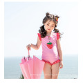 Swimwear pink Strawberry printing designer sweet kids swimwear bikini for young girls summer cute swimwear kids